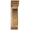 Ekena Millwork Imperial Traditional Smooth Bracket w/ Offset Brace, Western Red Cedar, 5 1/2"W x 18"D x 22"H BKT0604X18X22IMP01SWR - alternate 4